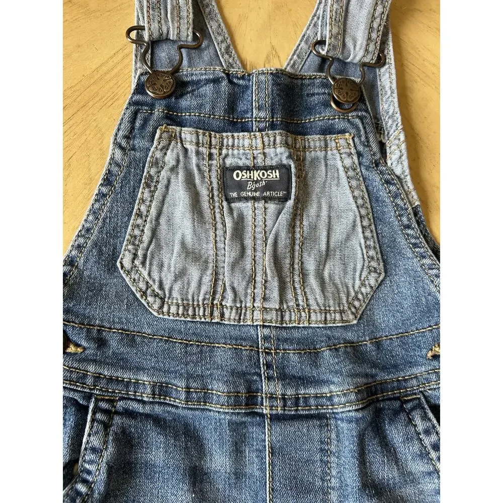 VTG OshKosh Overalls Vestbak Bib B’GOSH 2 Colors Kids Toddler 2T Boys USA